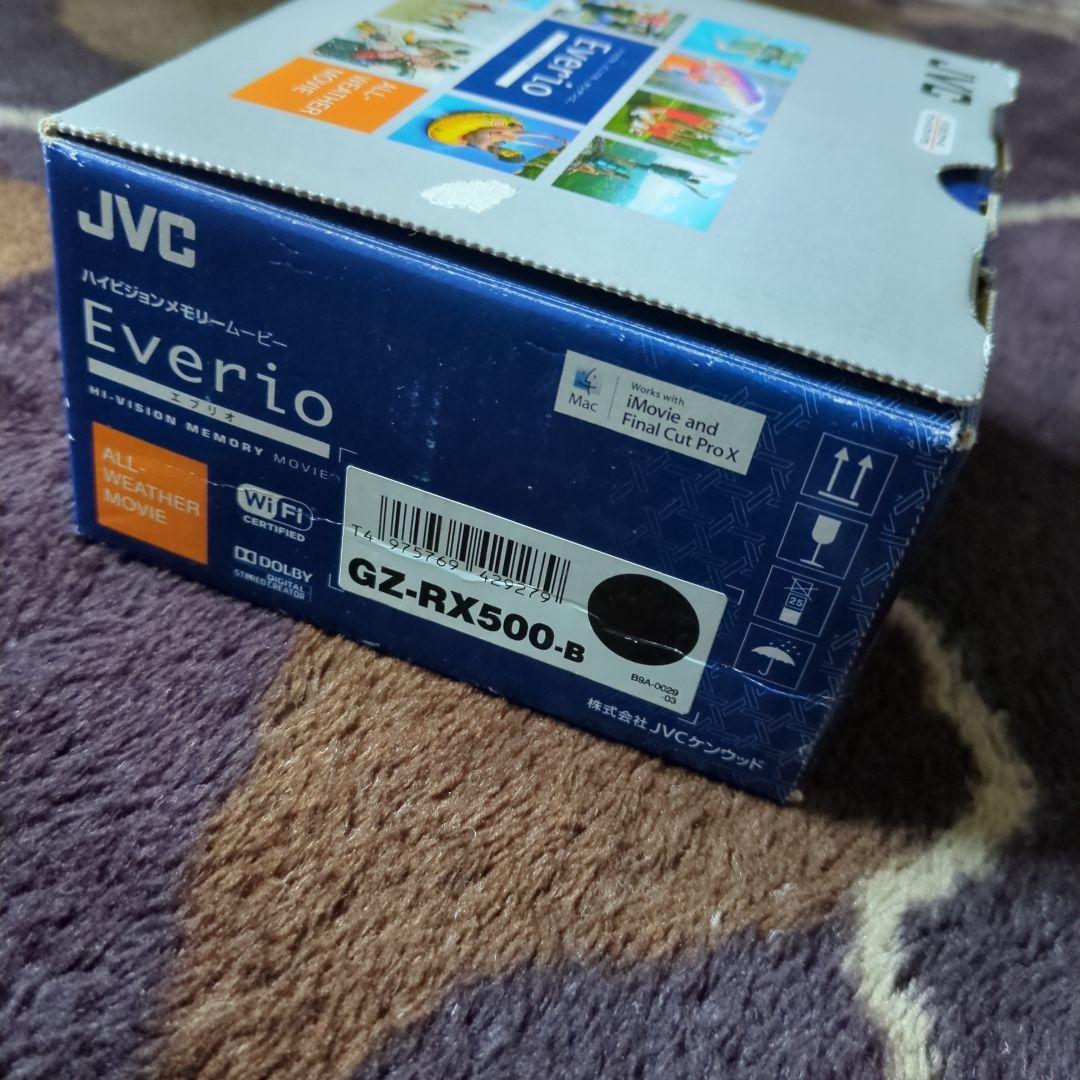 JVC Everio GZ-RX500-Ｂ ビデオカメラ 付属品 全てあります
