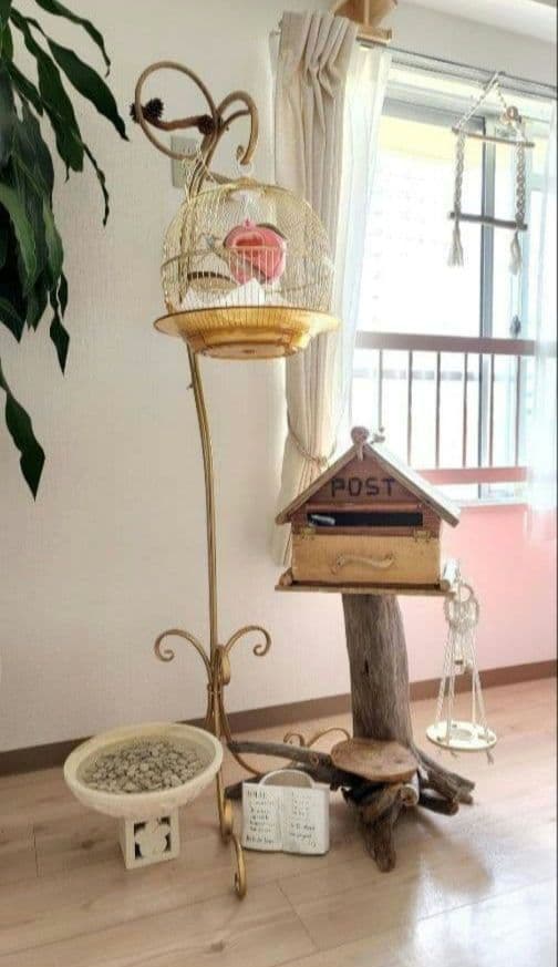 鳥かご スタンド ケージ インコ フラワースタンド ハンガースタンド