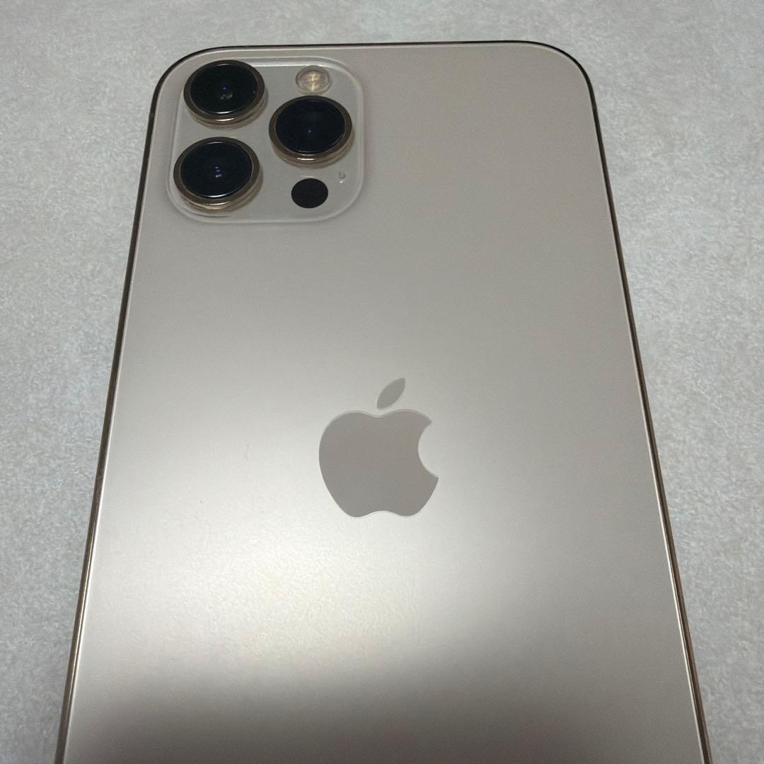 ★バッテリー87% iPhone12ProMax 256GBゴールドSimフリー