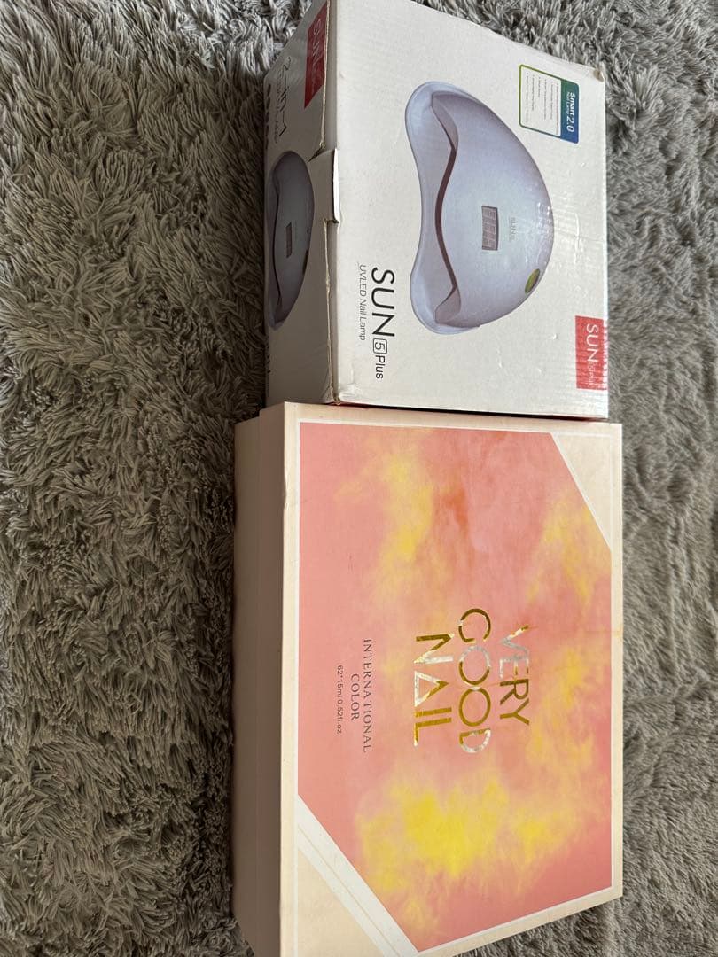 ネイル60色セットと機械