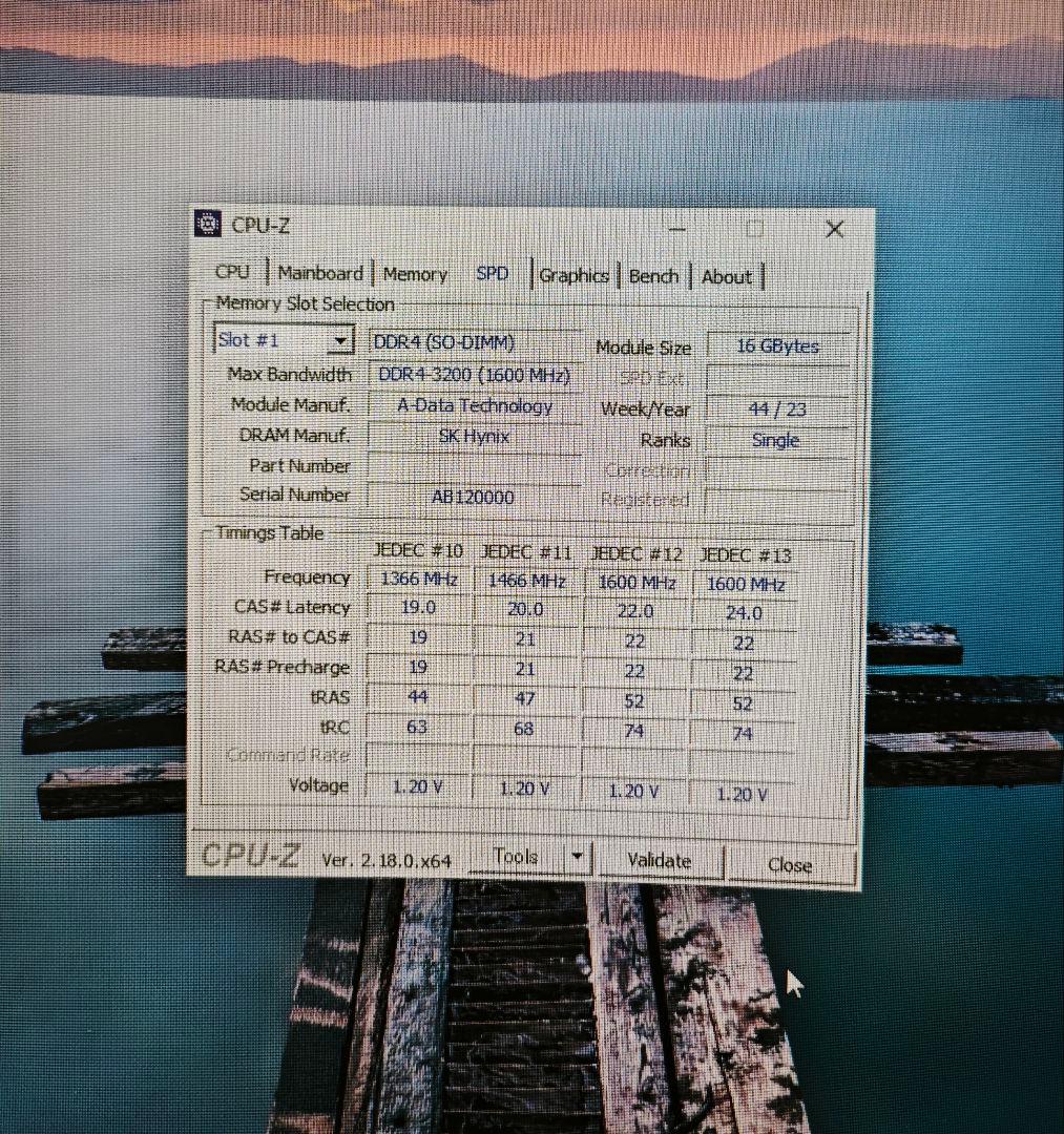 ジャンク DDR4 3200MHz SO-DIMM 16GBx2動作不安定あり