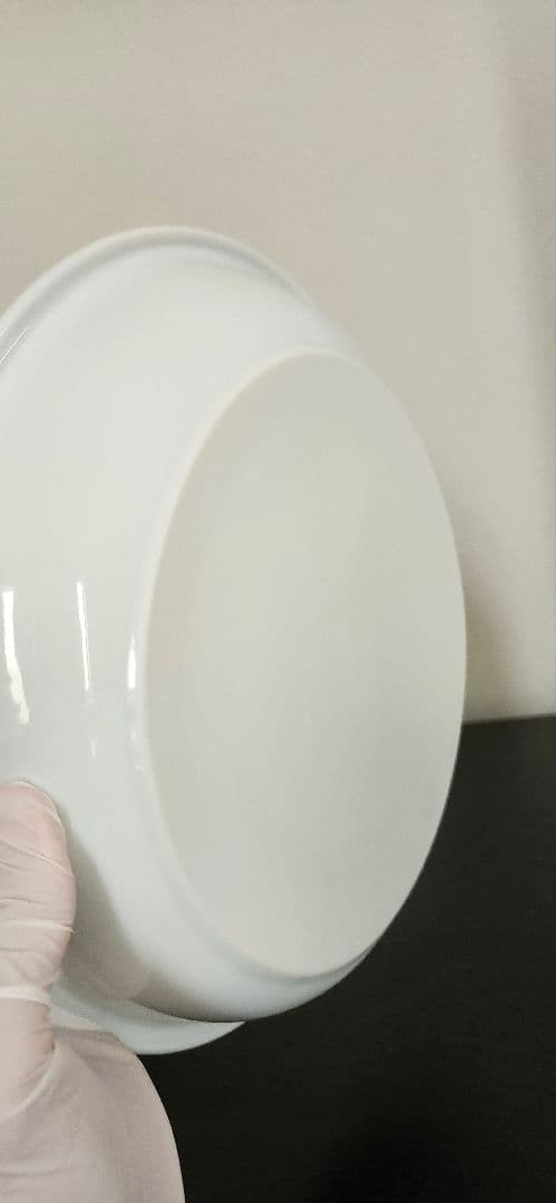 【新品　貴重】有田焼　深川製磁 薄墨白牡丹Uプレート