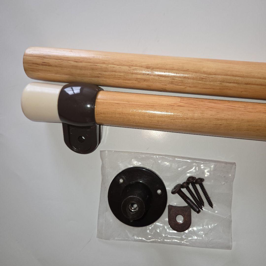 ◆ほぼ 新品 手すり 2m 介護 いたわりエコ手すり ロング 取付フルセット