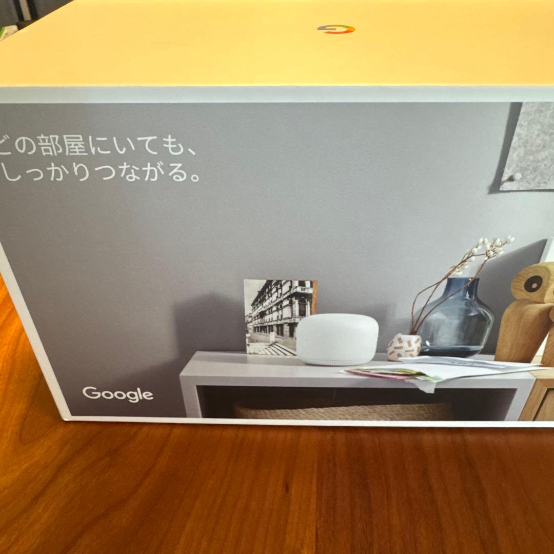 Google Nest Wifiルーターと拡張ポイントパック メッシュWi-Fi