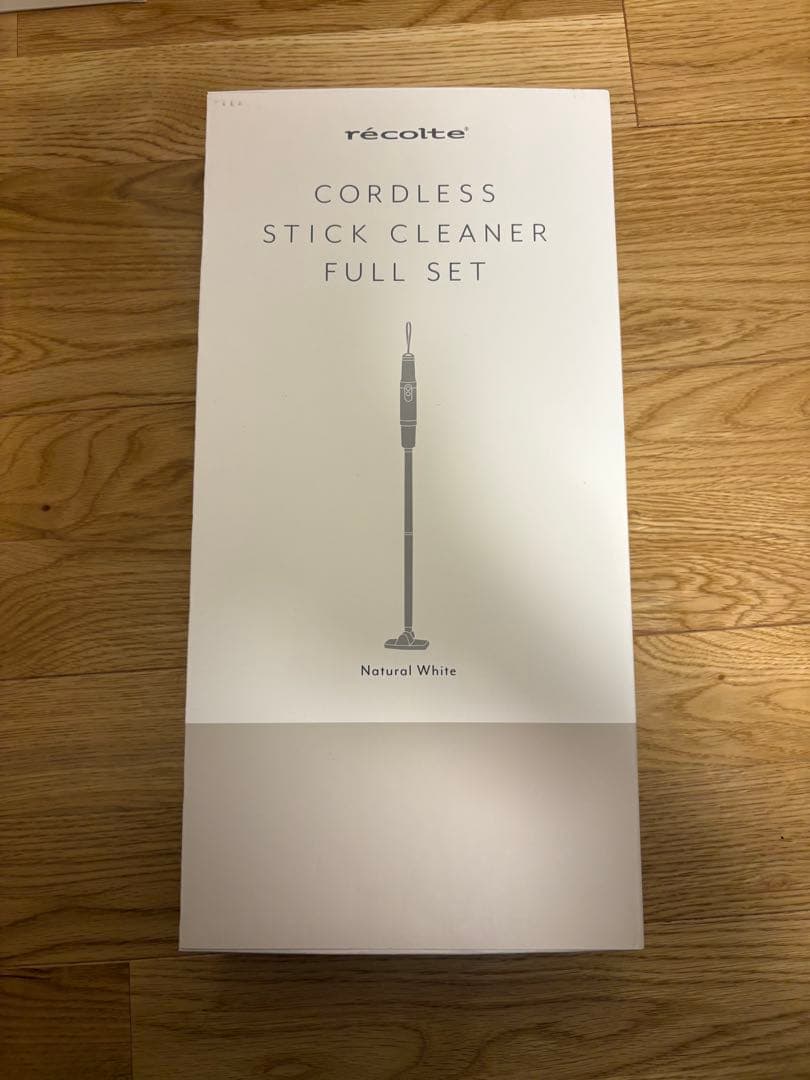 recolte レコルト コードレススティッククリーナー　フルセット