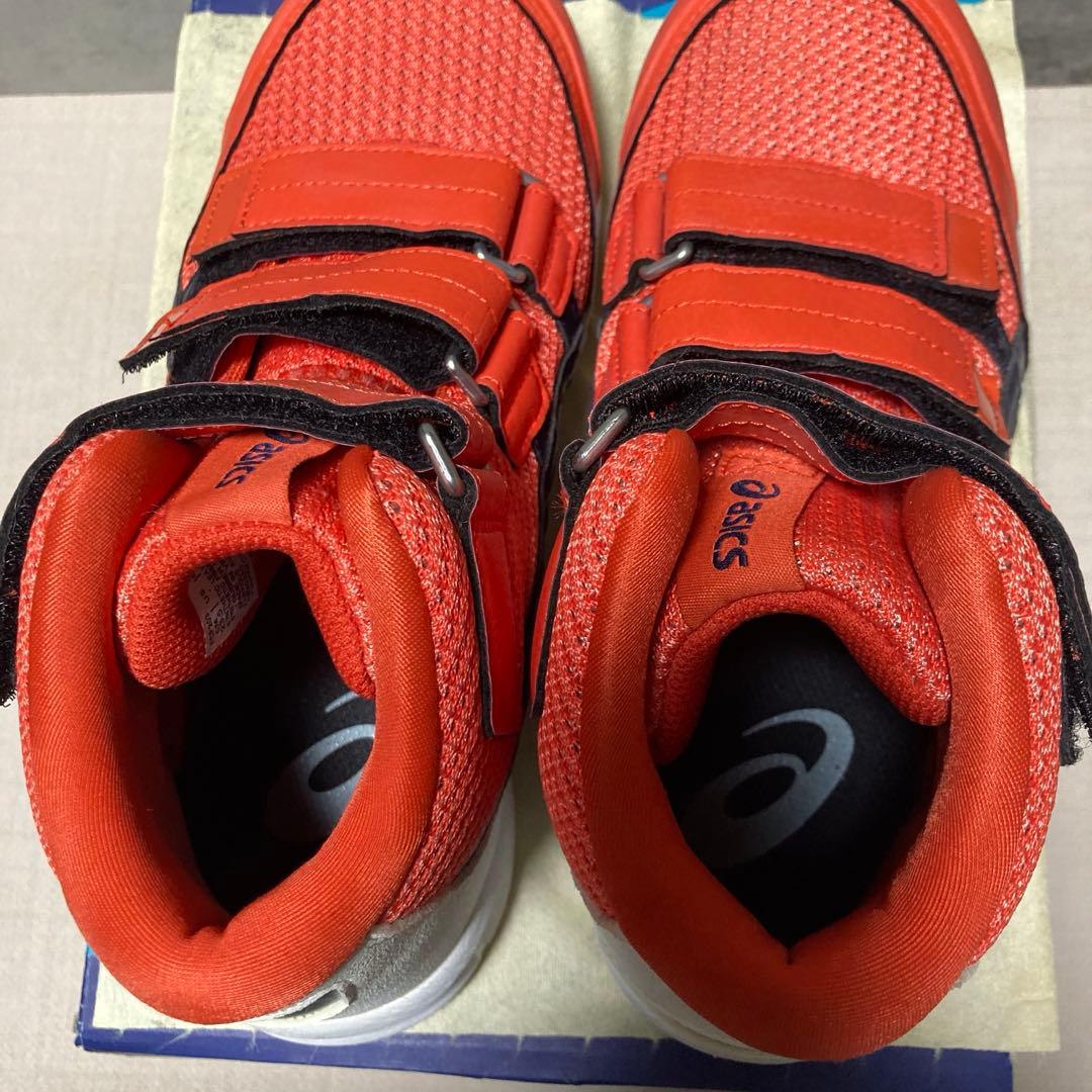 ASICS ウィンジョブ CP203 チェリートマト/インディゴブルー 23.5