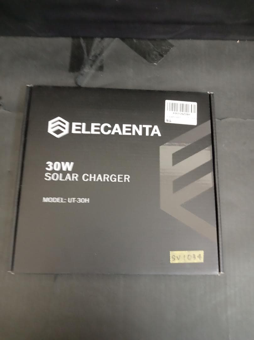 【発電革命】ELECAENTA 30W ソーラーパネル 変換効率25.4% 薄型
