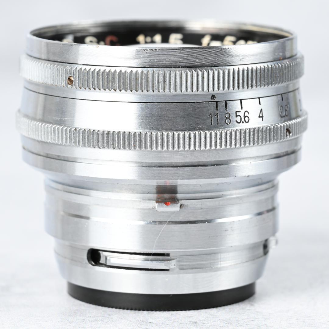 希少 NIKKOR-S・Ｃ 5cm F1.5 (S)