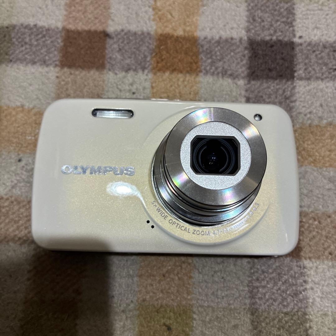 動作確認済　OLYMPUS VH-210 デジタルカメラ　ホワイト