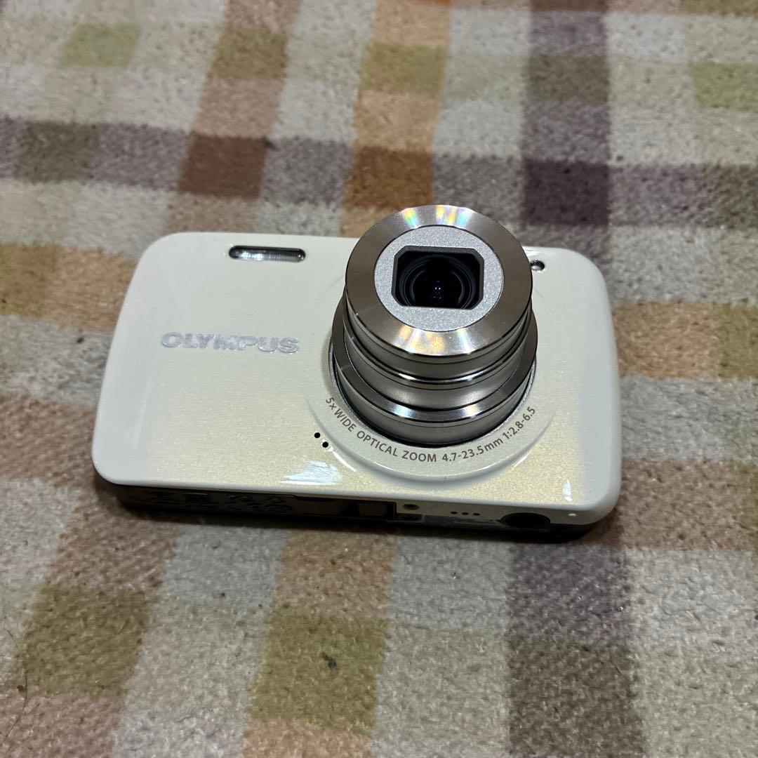 動作確認済　OLYMPUS VH-210 デジタルカメラ　ホワイト