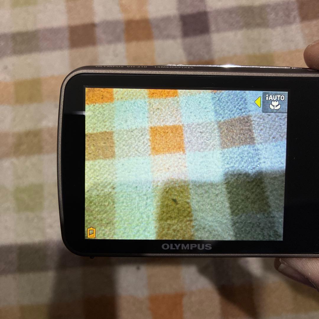 動作確認済　OLYMPUS VH-210 デジタルカメラ　ホワイト