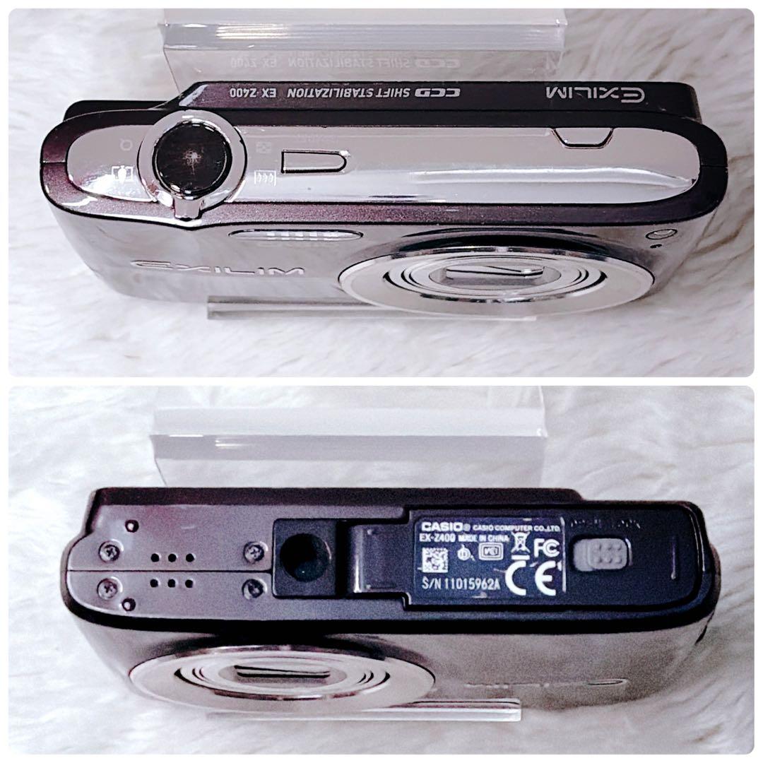 CASIO EXILIM EX-Z400 コンパクトデジタルカメラ ブラウン