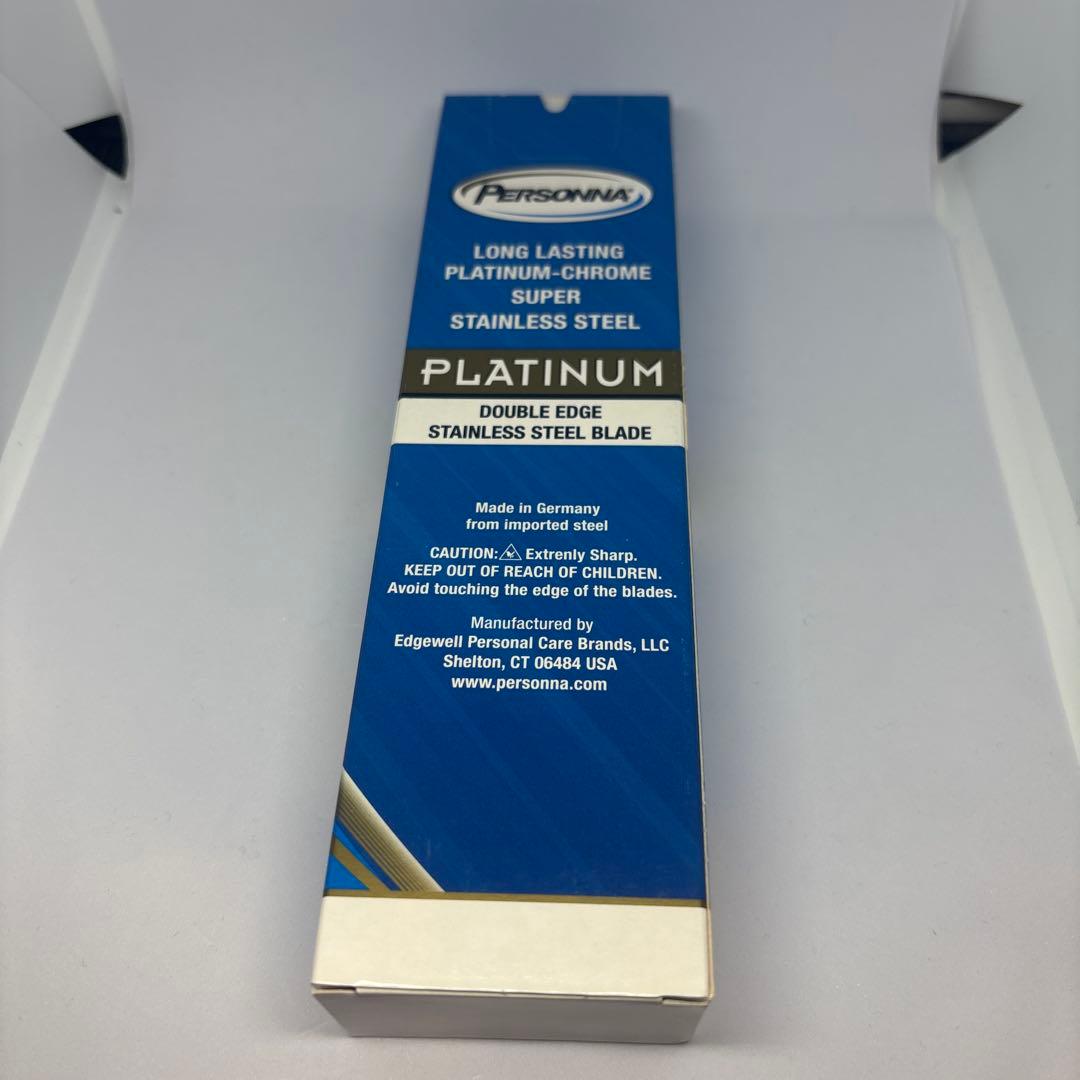 Personna Platinum 両刃替刃 200枚　ペルソナ