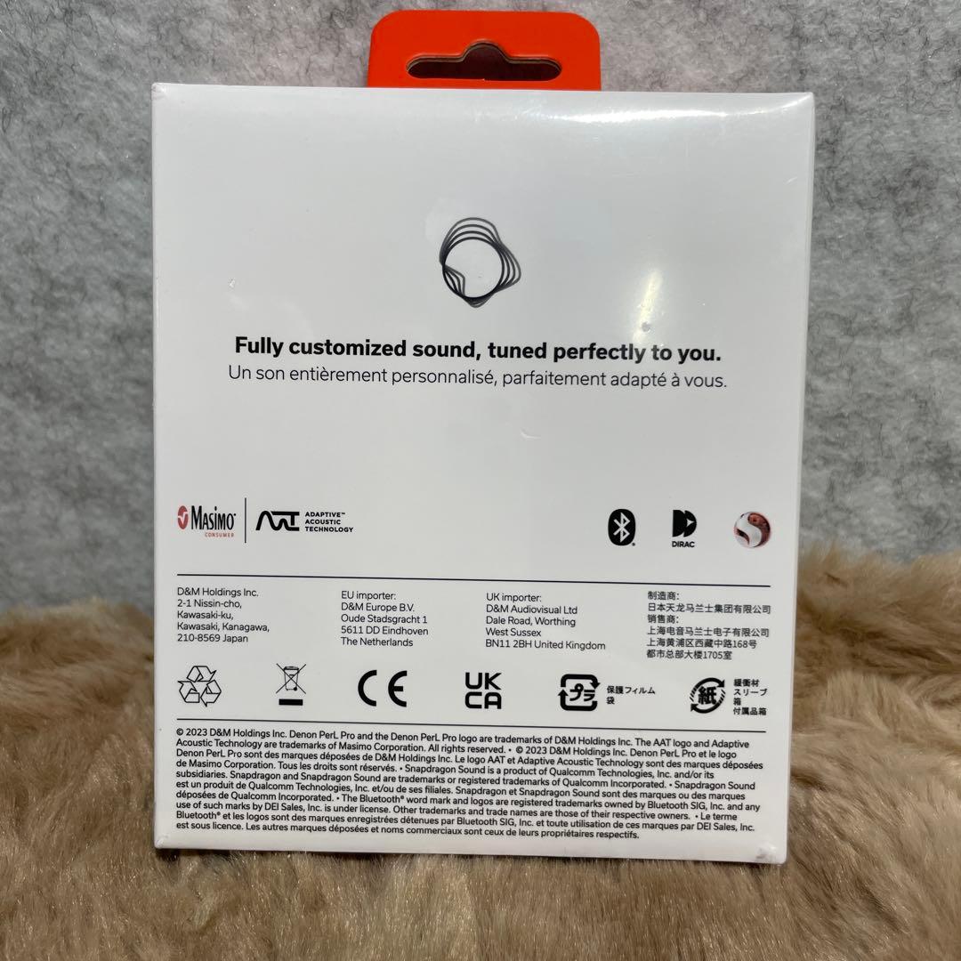 Denonワイヤレスイヤホンbluetooth PerLPro AH-C15PL