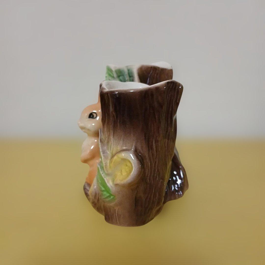 HORNSEA FAUNA　花器　置物　ウサギ　小