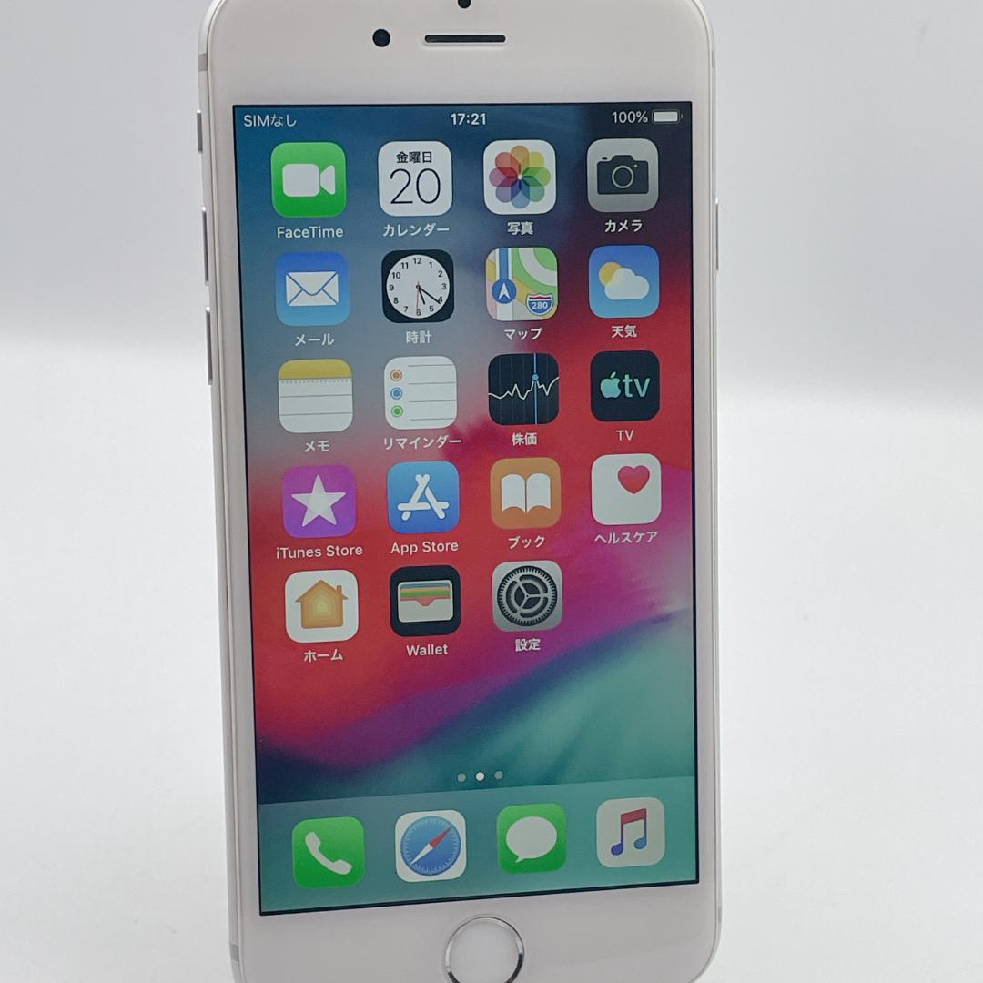 【美品】iPhone6 64GB NG4H2J/A シルバー
