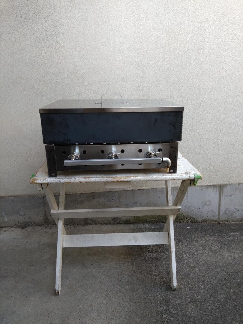 焼き芋機器　LPガスコンロ　さつまいも　鉄製釜　副業　屋台　イベント　学園文化祭