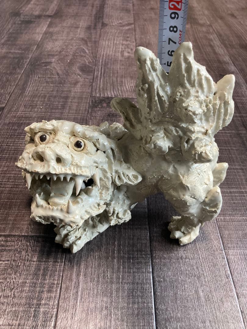 獅子陶器 大日窯　シーサー 骨董