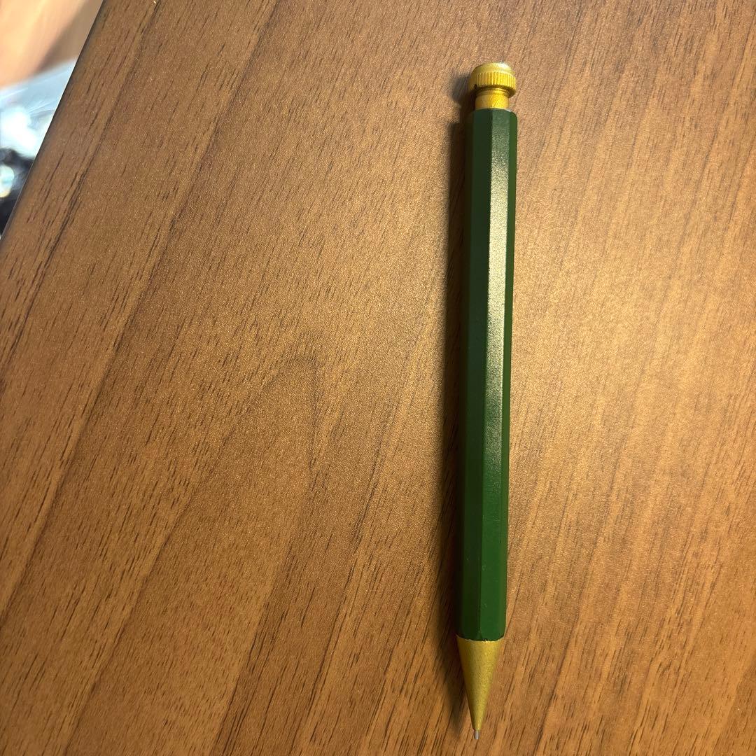 カヴェコスペシャル0.5mmグリーンゴールド塗装 値下げ交渉⭕️