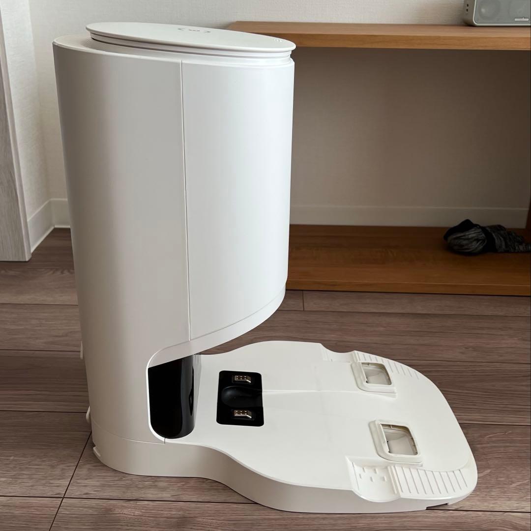 【美品】DEEBOT 8+ ホワイト ロボット掃除機 本体