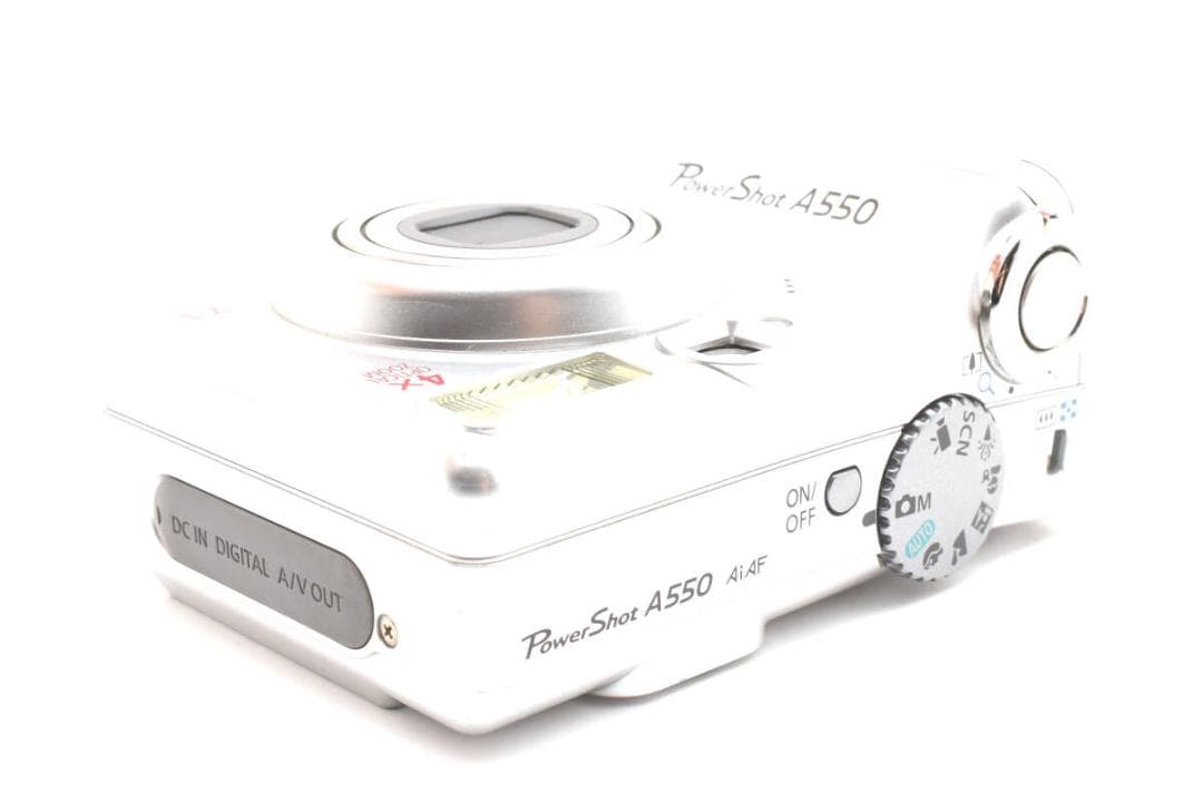 【美品】Canon PowerShot A550 PC1230 デジカメ