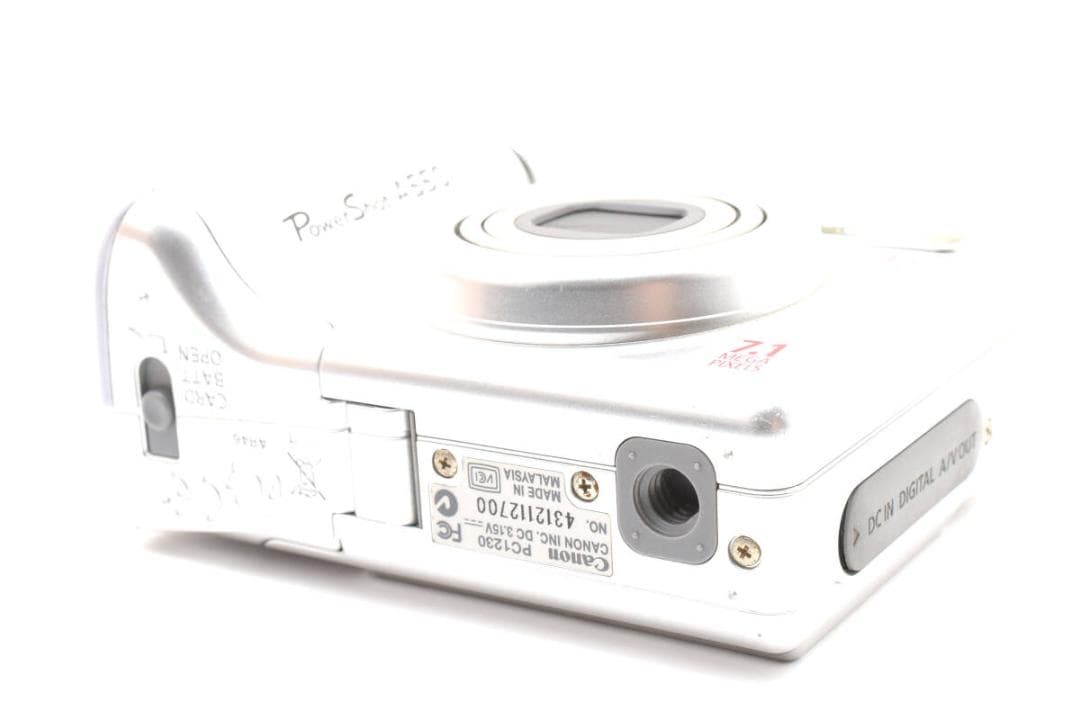 【美品】Canon PowerShot A550 PC1230 デジカメ