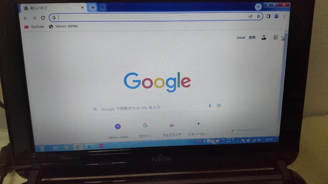 富士通　LIFEBOOK MH FMVM30CB Win7 Pro Mem2GB