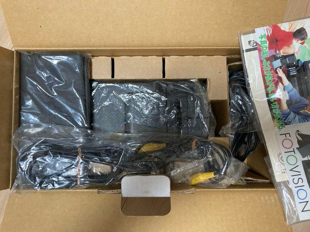 【レトロ品】FUJIX FOTOVISION FV7（プリントがテレビに映せる）