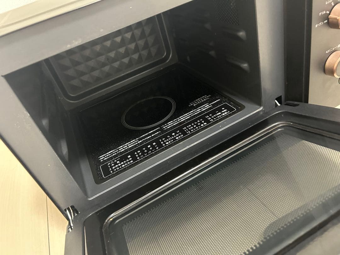 処分価格　SHARP オーブンレンジ RE-F18A-B ブラック