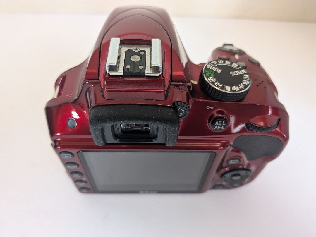♥美品 6559shot♥ Nikon D3300 RedBody Wレンズ