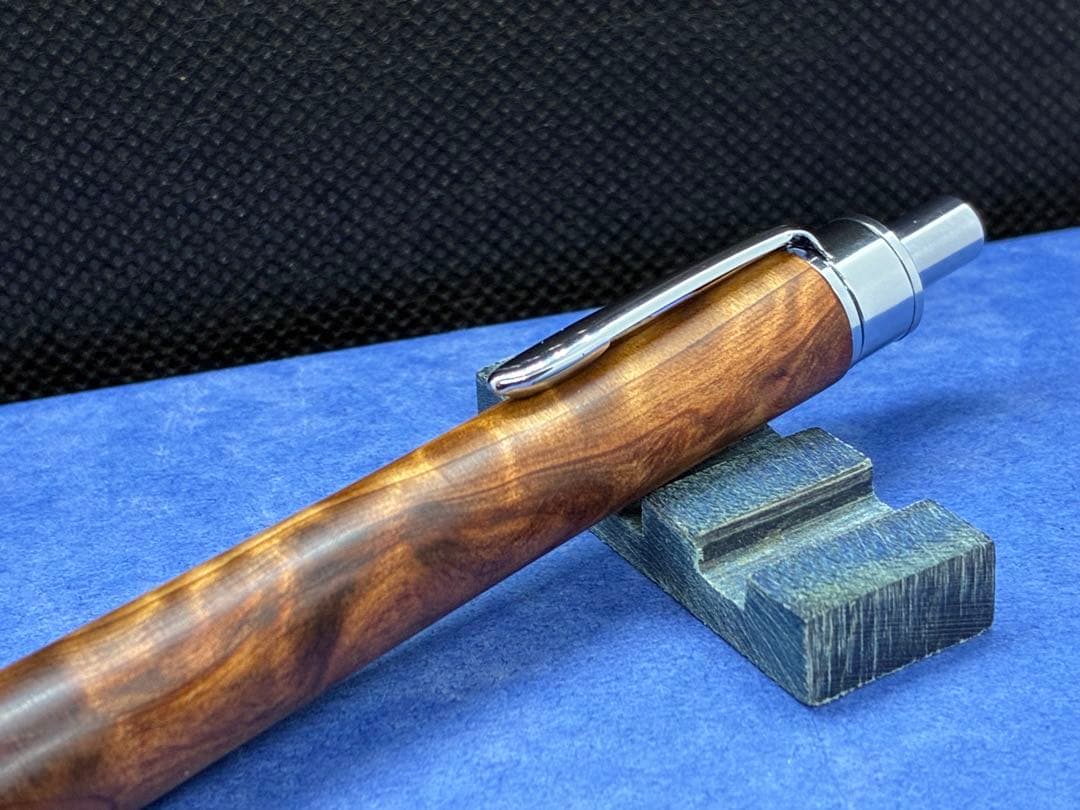 【早い者勝ち】杉油杢　シャーペン0.5 加藤金属　木軸ペン　ハンドメイド