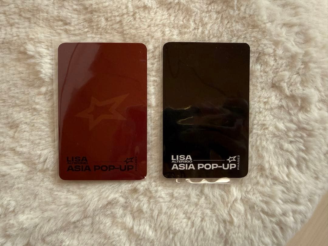LISA POPUP トレカ 2枚セット