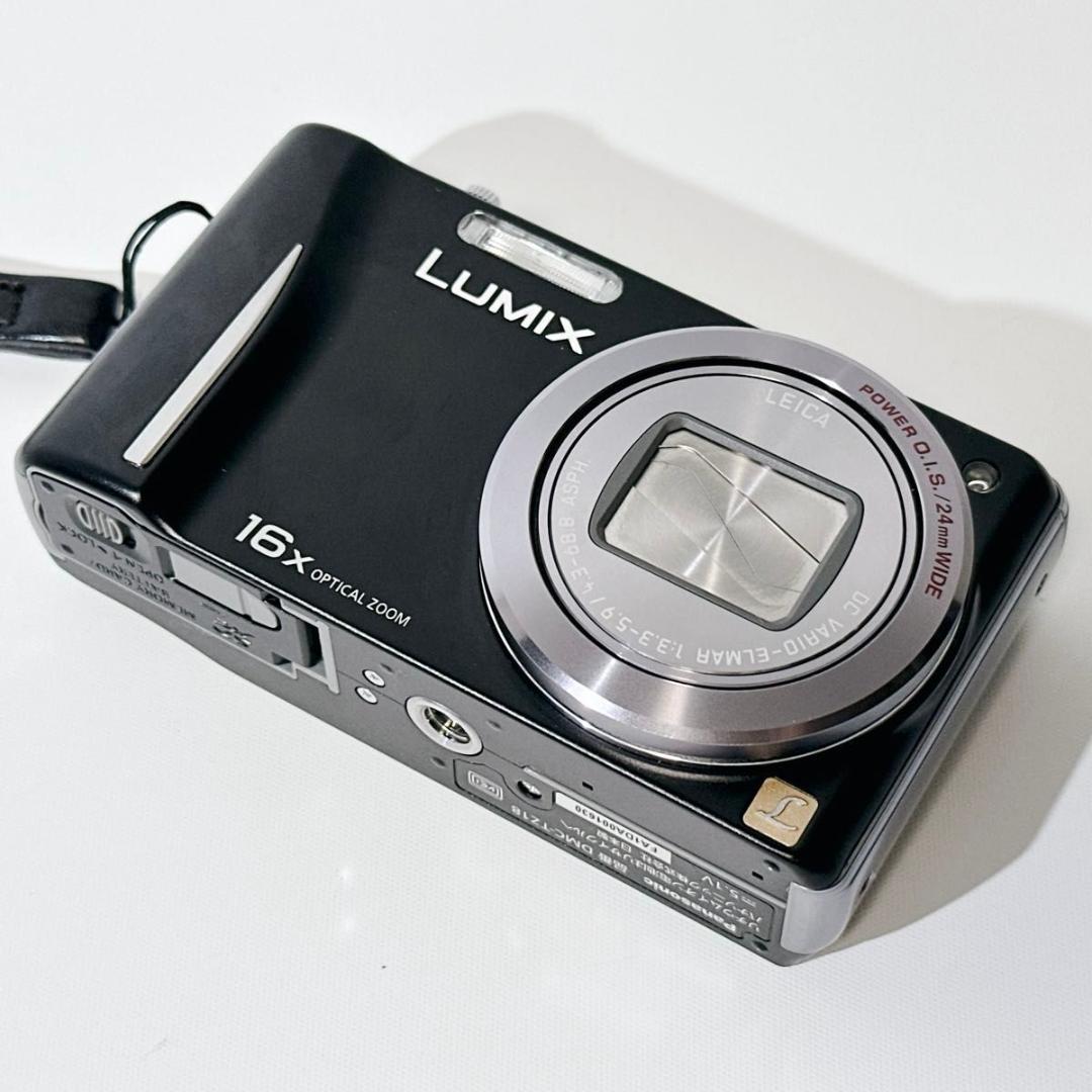 Panasonic LUMIX DMC-TZ18 ブラック 黒 美品 ケース付