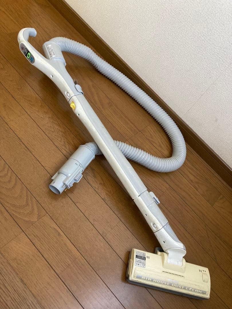 三菱掃除機　紙パック式　取扱説明書&純正紙パック5枚付　MITSUBISHI