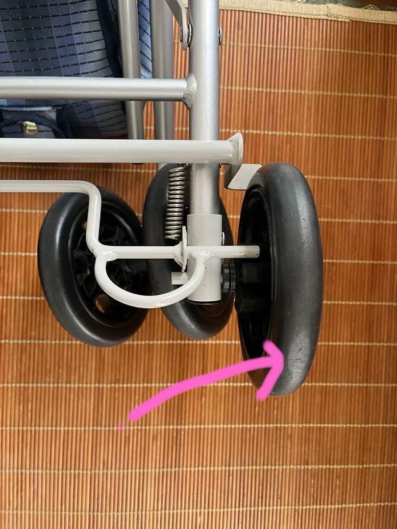 幸和製作所　シルバーカー　ウォーキングステッキー　【室内保管】