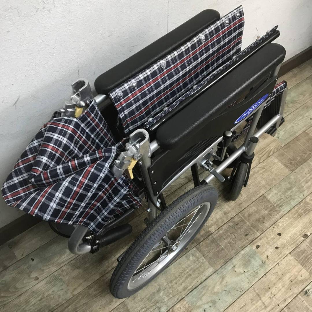NISSIN NEO - 2 介助式 折りたたみ 車椅子 介護用品 軽量