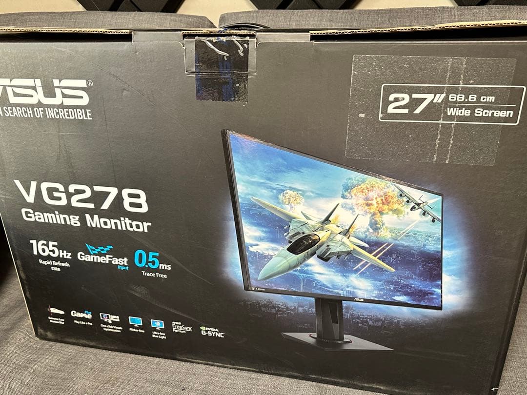 ディスプレイ・モニター本体 ASUS VG278 Gaming Monitor