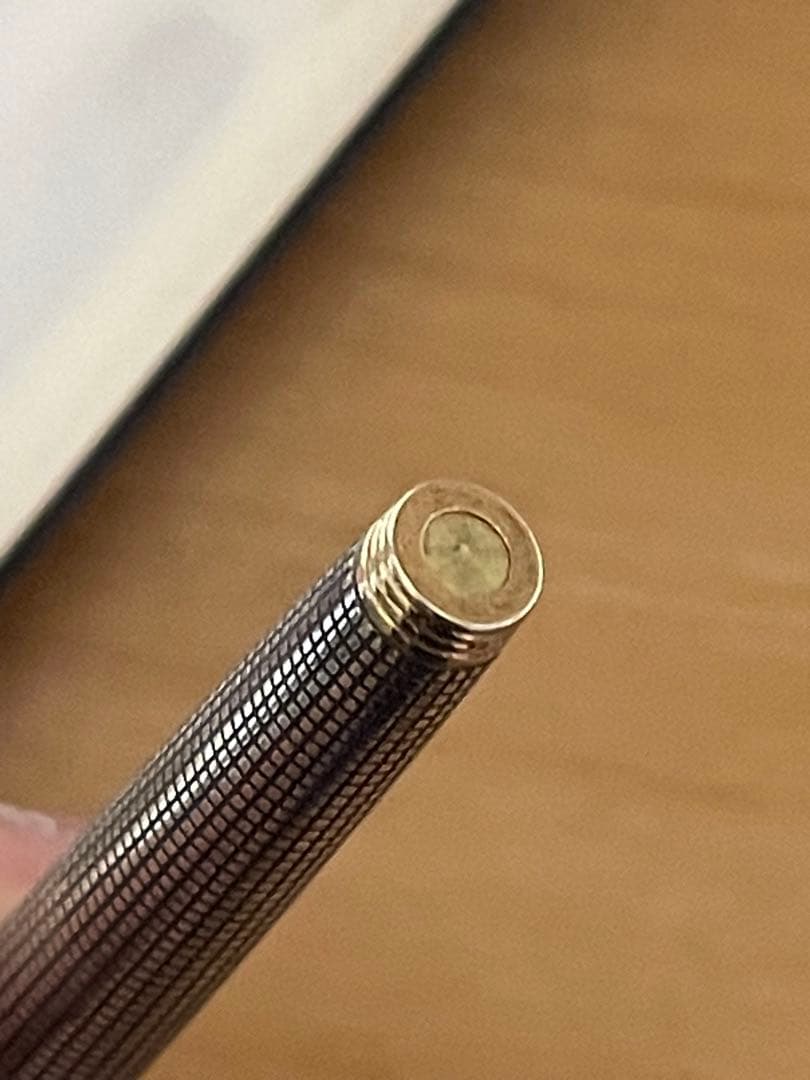 ペン先14金Parker 万年筆 シルバー・ブラック 専用ケース付き