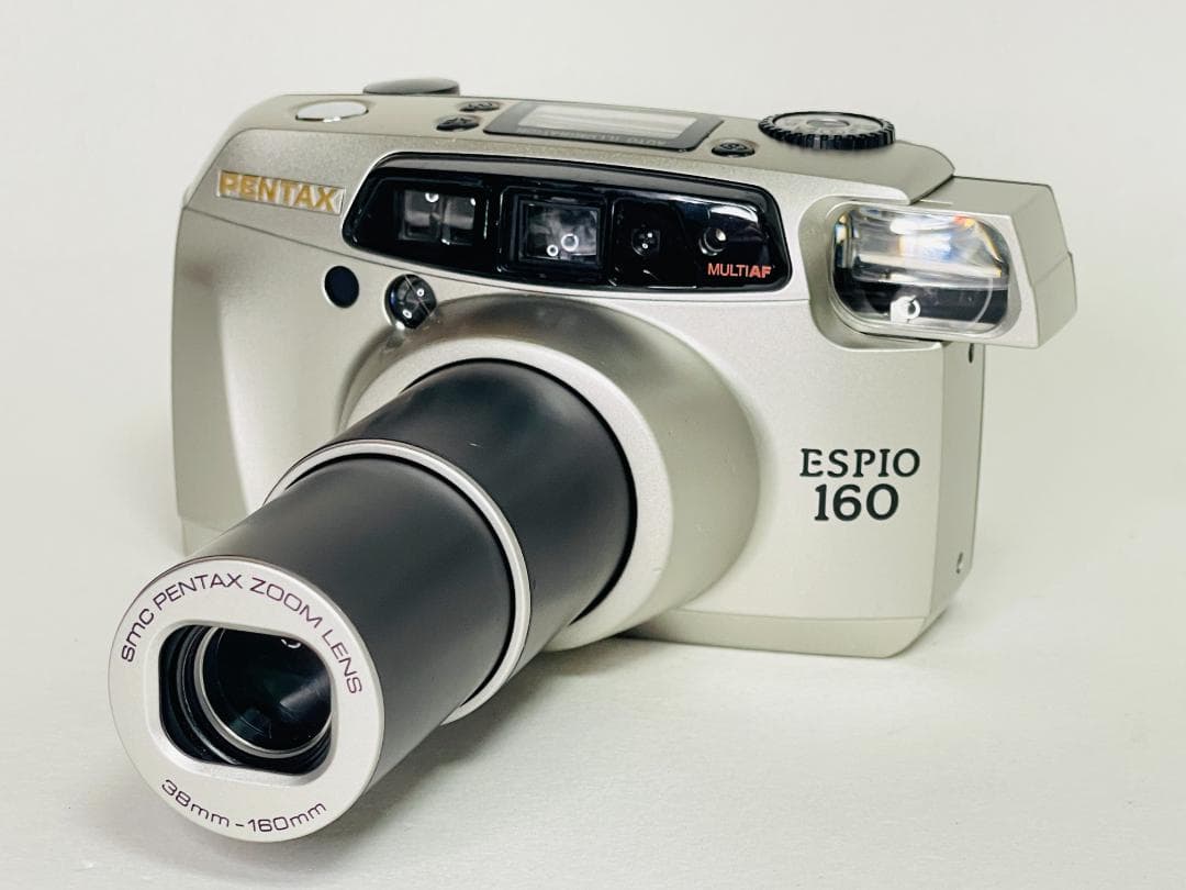 【美品】PENTAX ESPIO 160 シルバー ペンタックス フィルムカメラ