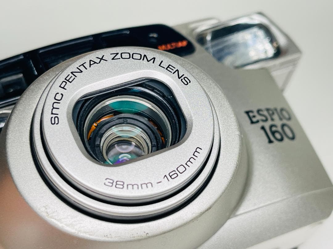 【美品】PENTAX ESPIO 160 シルバー ペンタックス フィルムカメラ