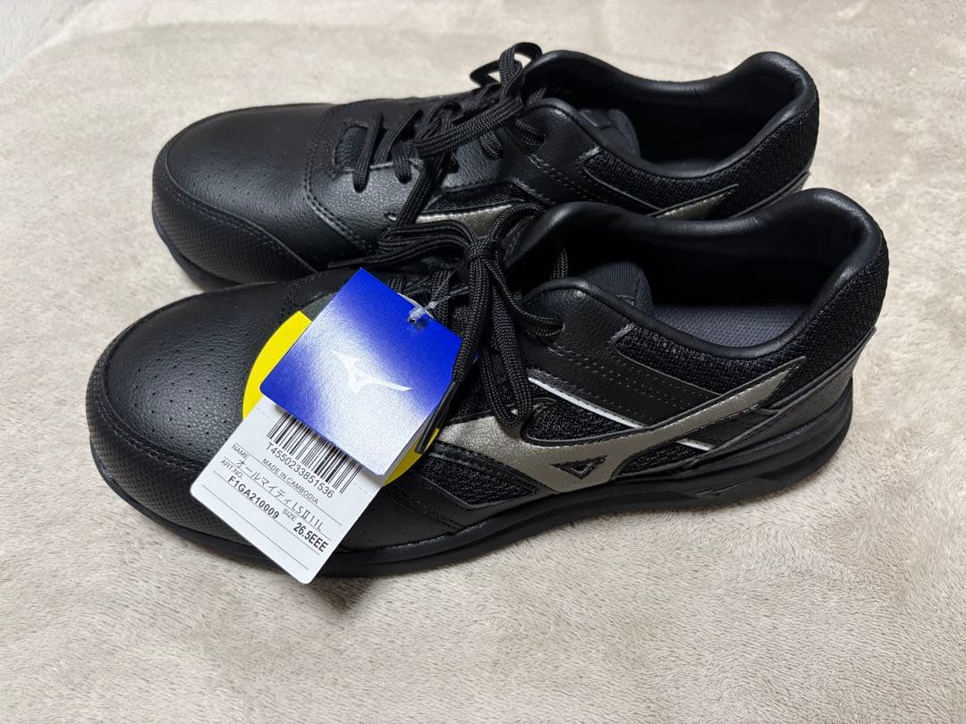 Mizuno ブラック 安全靴