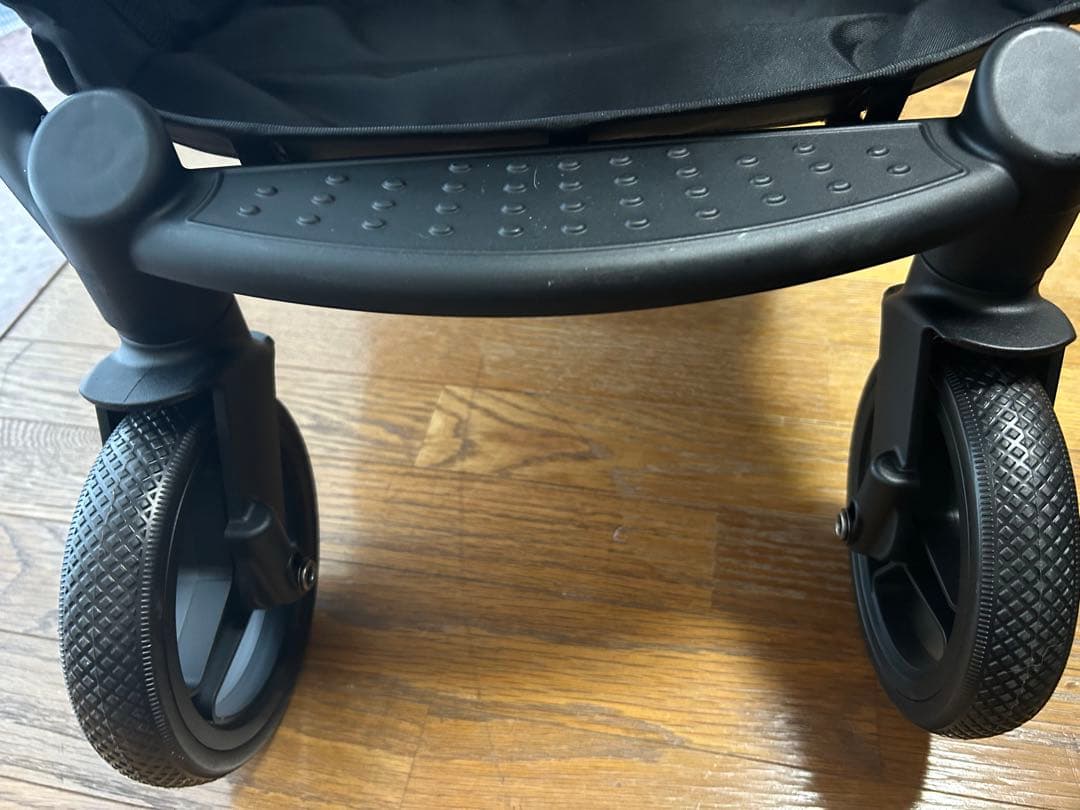 【未使用】軽量　ワンタッチ折りたたみ式ショッピングカート ブラック　買い物