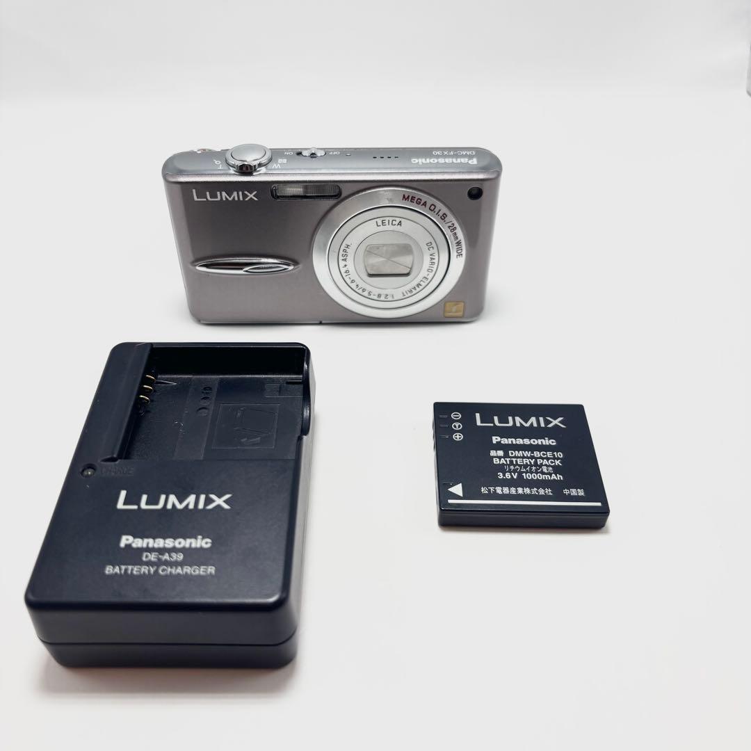 【美品】LUMIX DMC-FX30 ブラウン コンパクトデジタルカメラ
