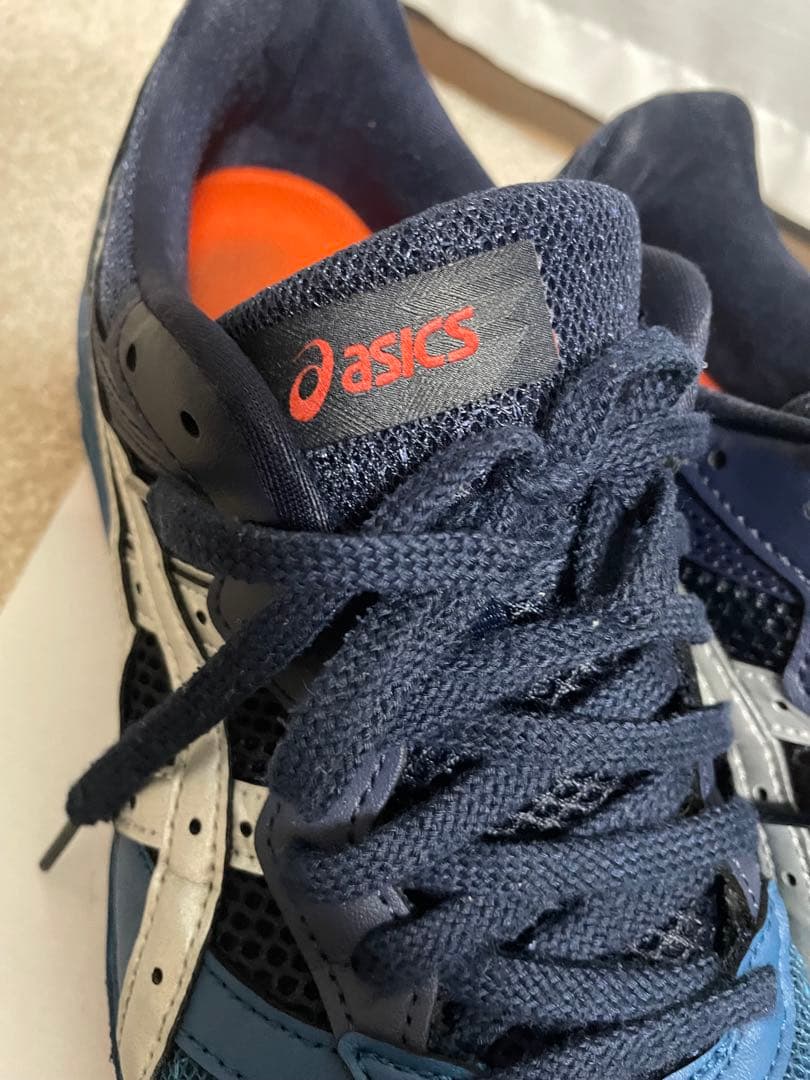 アシックス ASICS 安全靴 CP210 ネイビー オレンジ27.5cm