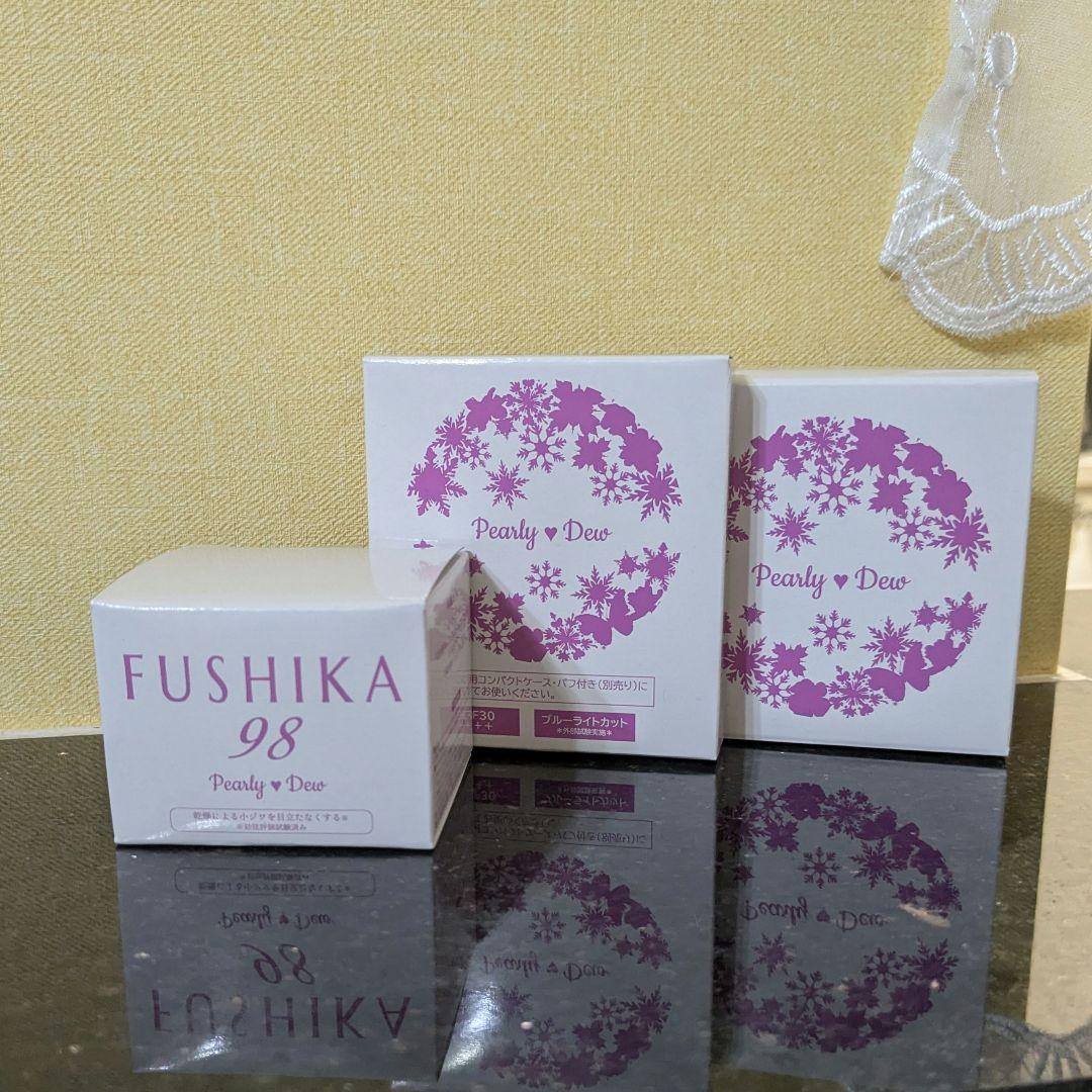 パーリーデュー薬用美白 フェイス＆ボディスキンケアパウダー＆FUSHIKA98