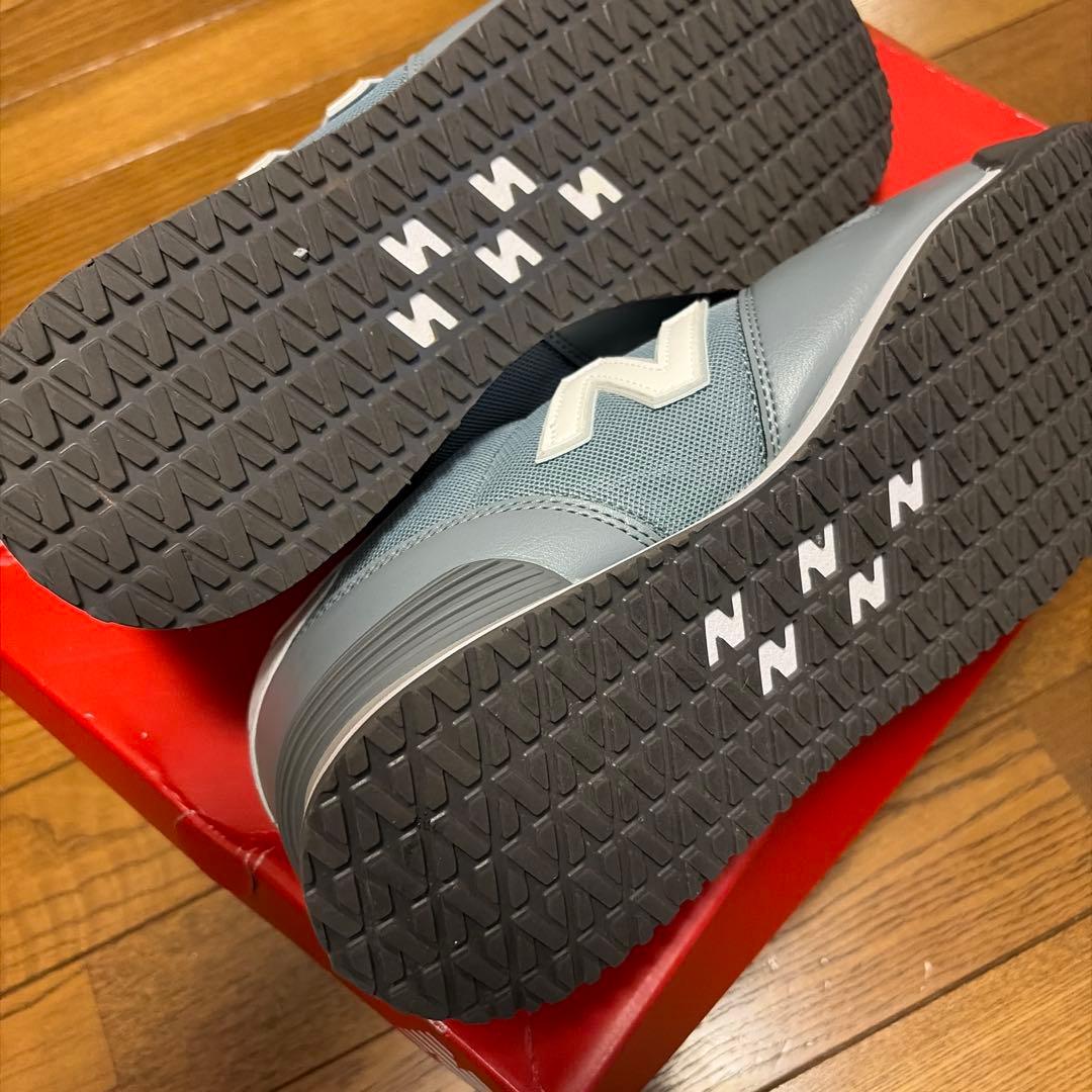 New Balance グレー 安全靴　ニューバランス　28㌢