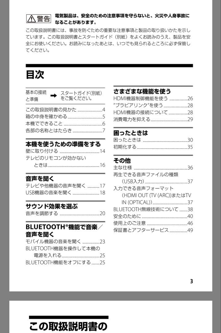 SONY サウンドバー HT-S100F スピーカー