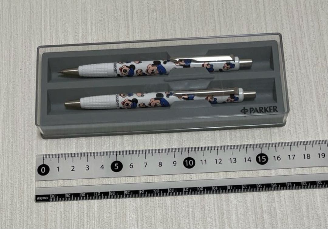 【匿名配送】未使用　PARKER ミッキーマウス ボールペン シャーペン　レア