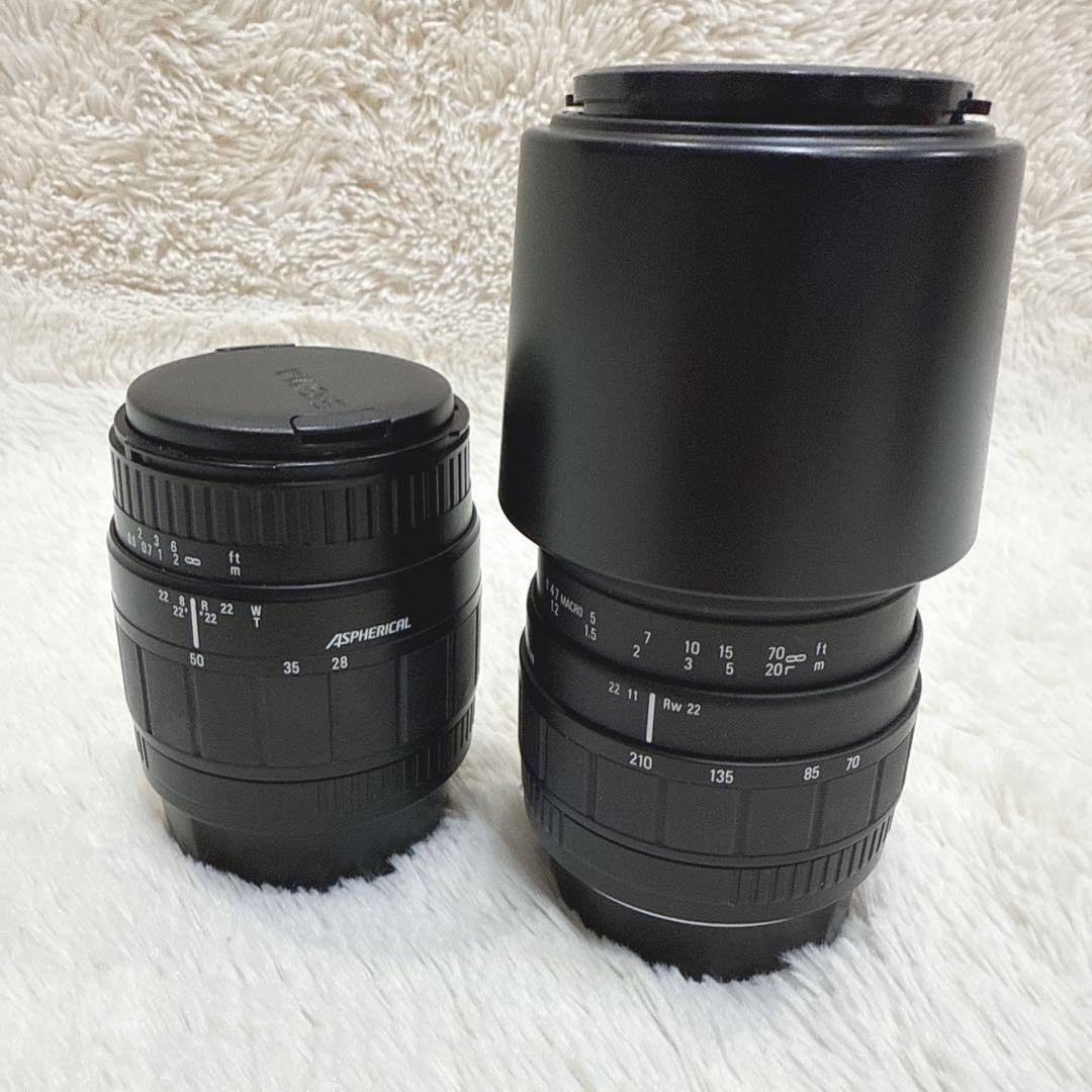 美品 キャノン Canon eos kiss ダブルズームキット SIGMA