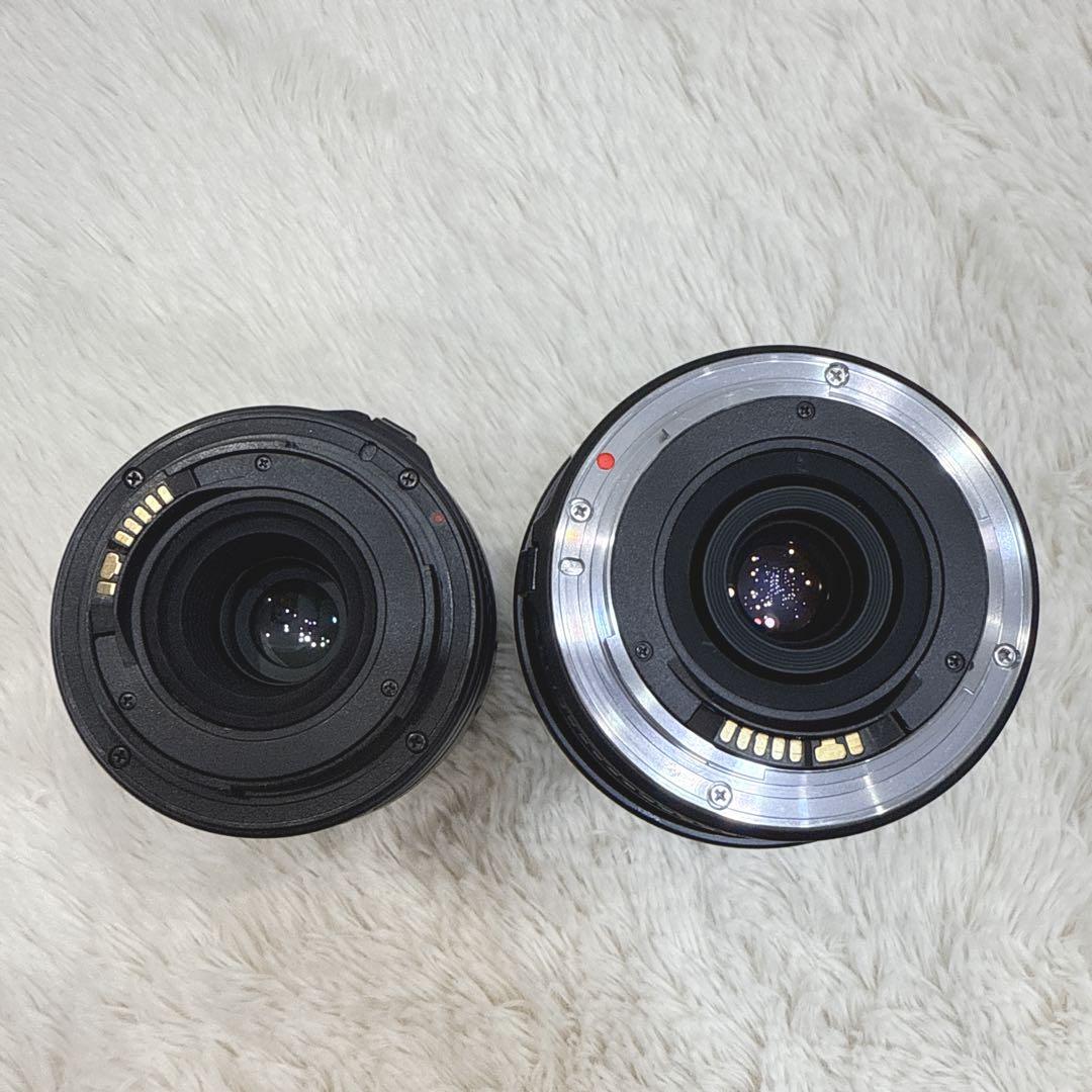 美品 キャノン Canon eos kiss ダブルズームキット SIGMA